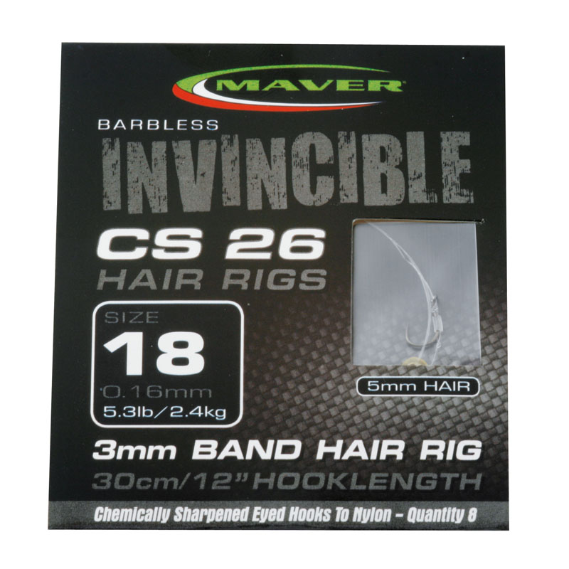 Invincible CS26 hair rig hooks Invincible CS26 hair rig hooks