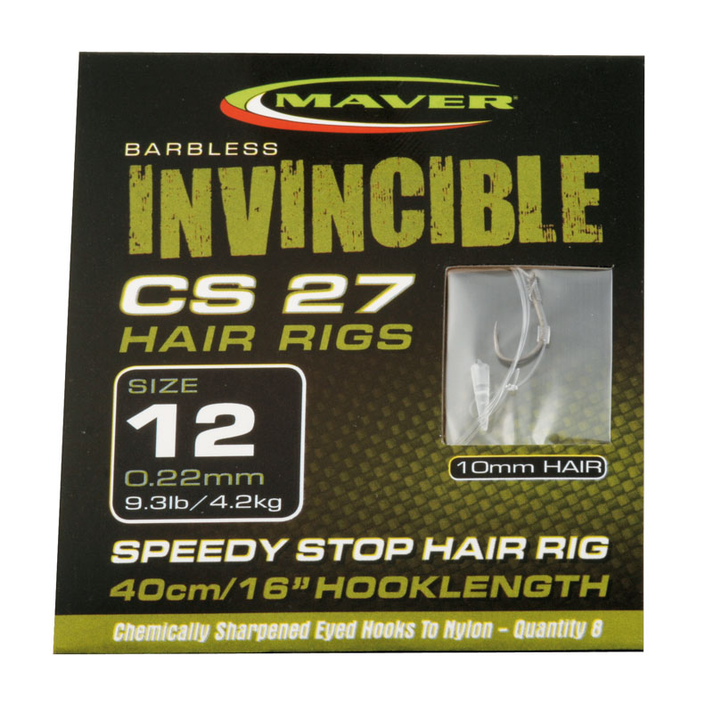 Invincible CS27 hair rig hooks Invincible CS27 hair rig hooks