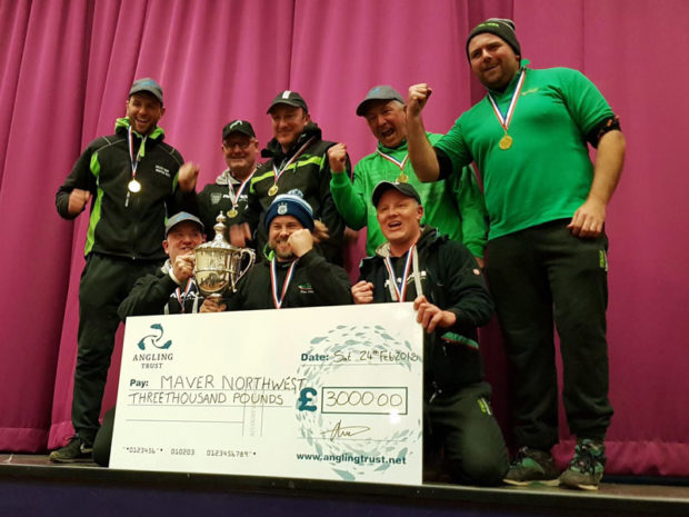 2018 Angling Trust Winter League Champions Maver North West