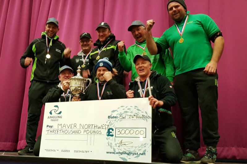 2018 Angling Trust Winter League Champions Maver North West