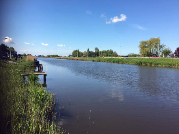 The Voorne Canal, Holland