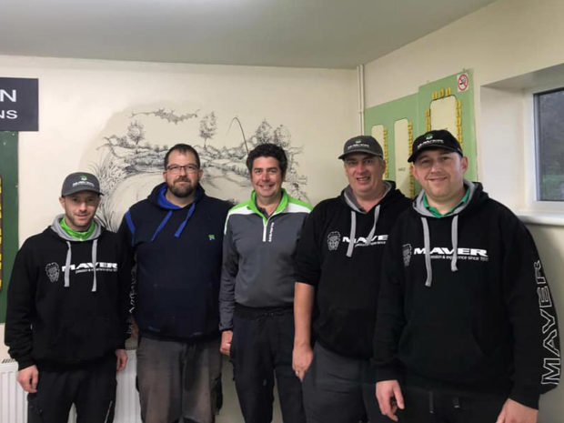 Maver Harescombe (blue) team (left to right): Rob Kerslake, Matt Hamilton, Jason Powell & Steve Brown