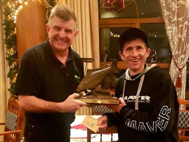 Andy Kinder wins the annual Barston Lakes Christmas event